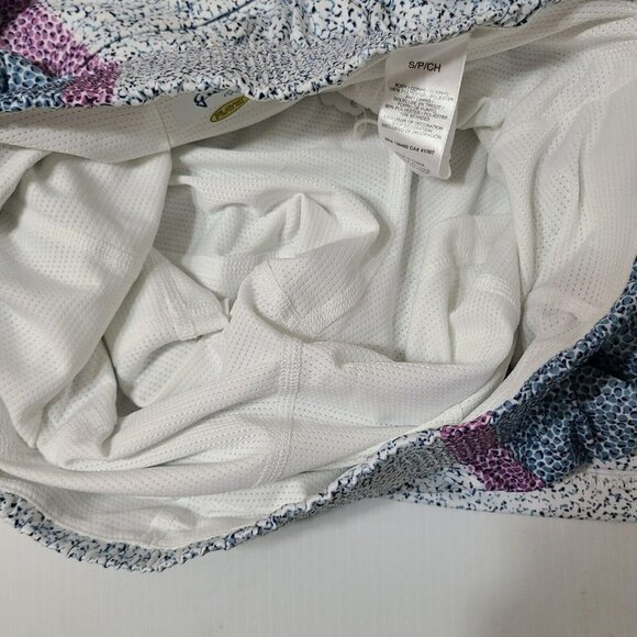 Greg Norman Golf Tennis Women Skort Skirt Short size S Blue White Pink - Picture 5 of 7